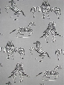 OD Dr Zebra Silver Novogratz PK Lifestyle Fabric